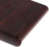Eurocell Rosewood UPVC Window Board End Cap 400mm Laminated Cill Sill Trim view 2