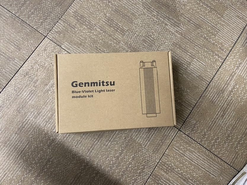 Genmitsu 10W Compressed Spot Laser Module with Air Assist Nozzle, 0.08mm*0.05mm Laser Spot, for 3020-PRO Ultra, 3030-PROVer MAX, 4040-PRO, 4040-PRO MAX, PROVerXL 4030 V2, PROVerXL 6050 Plus CNC Router