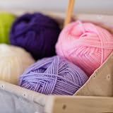 KORBOND DK Lilac Yarn 100g Acrylic Wool 290m Double Knit Crochet view 3