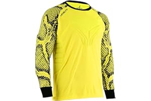 Levelty Multi Padded Goalkeeper Jersey Adult/Kids Football Shirt Long Sleeve Goalie Soccer Mens Goalkeeper Jersey