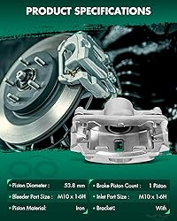 SCITOO 19B1832 19B1833 Front Left & Right Disc