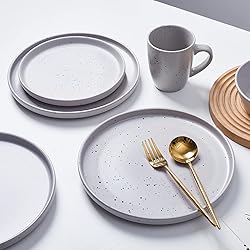 Stone Lain Jade Stoneware Dinnerware 16-Piece
