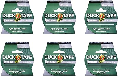 Duck Tape Original Silver 50mm x 25m Pack of 6