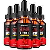 Ideal Performance Sugar Defender Drops, Sugar Defender Supplement Liquid Drops - Maximum Strength, SugarDefender Health and Wellness All Natural Formula, SugarDefender Liquid Reviews (5 Pack)