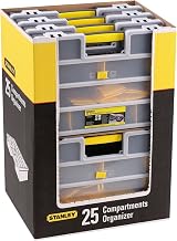 STANLEY 199 Storage Organiser 1-92-762 Clear Lid Tool Box Compartment Box view 10