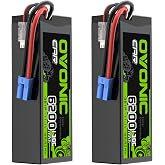 OVONIC 3S LiPo Battery 6200mAh 11.1V 130C RC Battery with EC5 Connector