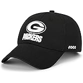 FOCO NFL Mens NFL Team Logo Black & White Casual Hat Caps