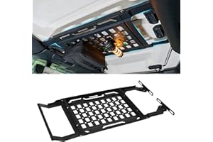 Hard Top Roof Rack Molle Panel Compatible with 2018-2024 Jeep Wrangler JL JLU & 2020-2024 Gladiator JT 4 Door, Roof Rack Over