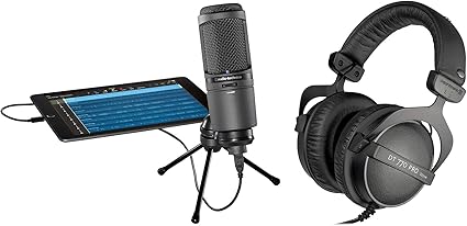 Casque micro pour enregistrement audio Clearance