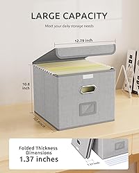 Oterri File Organizer Box,File Box,Small File