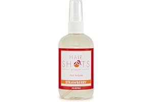 HAIR SHOTS BY AMY Hair Shots Strawberry Perfume Quality Heat Activated 3 oz Hair Fragrance