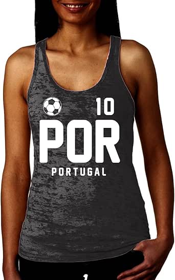 Portugal Soccer Jersey Women's Racerback Tank Top at ...