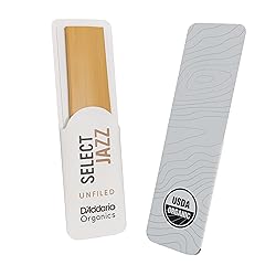 D'Addario Organic Select Jazz Unfiled Alto