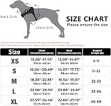 FYY Dog Harness No Pull Adjustable Reflective Breathable Mesh Vest L Black view 7