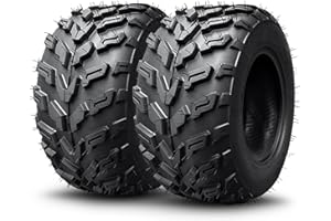 TRIPOWER 22x10-9 ATV Tires 22x10x9 All Terrain UTV Mud Tires Compatible with Honda Recon Suzuki Ozark 250, 6 PR Tubeless, Set of 2