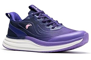 OrthoComfoot Women's Arch Support Walking Shoes: Comfortable Casual Soft Business Standing Road Running Shoes, Outdoor Lightw