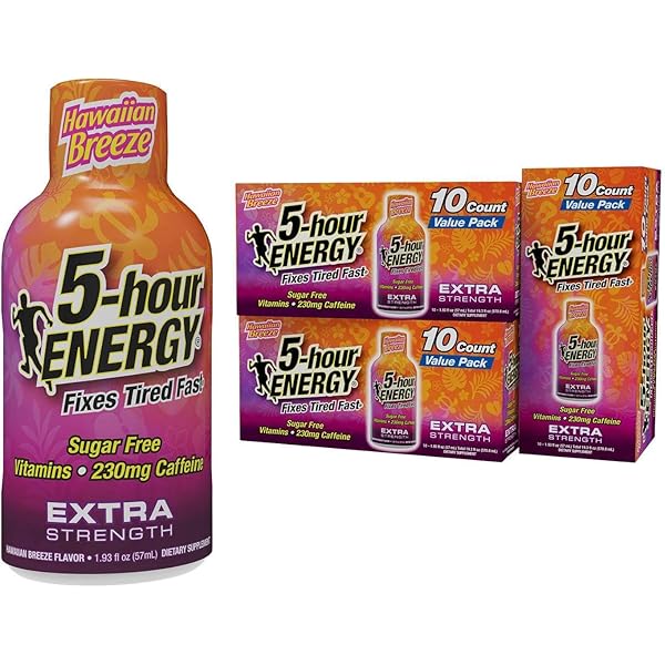Amazon.com : 5-hour ENERGY Extra Strength Holiday Flavors Variety