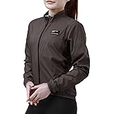 INBIKE Cycling Jacket for Men Women, Windproof Lightweight Running Windbreaker, Breathable Quick Dry Reflective Biking Coat