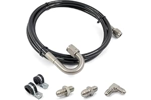 Clutch Line Hose Kit - Compatible with Honda Civic Si - Compatible with Acura RSX (DC5-EP3) K20 2.0L
