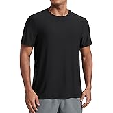 CRZ YOGA Cloudweight Crewneck Shirts for Men - Comfy Lightweight Workout Casual Athletic Short Sleeve T-Shirts