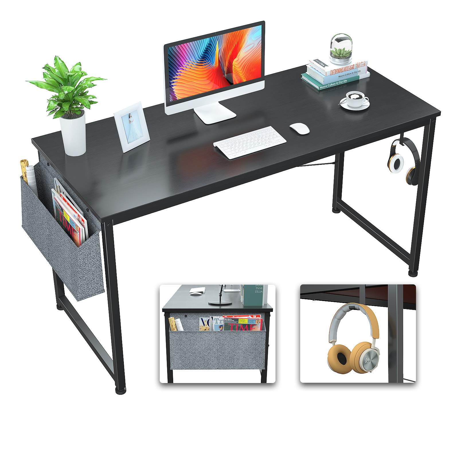 Mua Foxemart Computer Desk 47" Office Desks Writing Study Desk Modern Simple PC Laptop Notebook