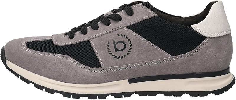 Chaussures Basses à Lacets pour Homme 333-81912 - Gris/Noir - Taille 41 EU, Gris/Noir, 41 EU