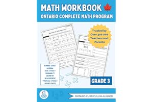 Ontario Grade 3 Math Workbook: The Only Full-Year Workbook That Covers Every Ontario Math Expectation Across All Five Strands