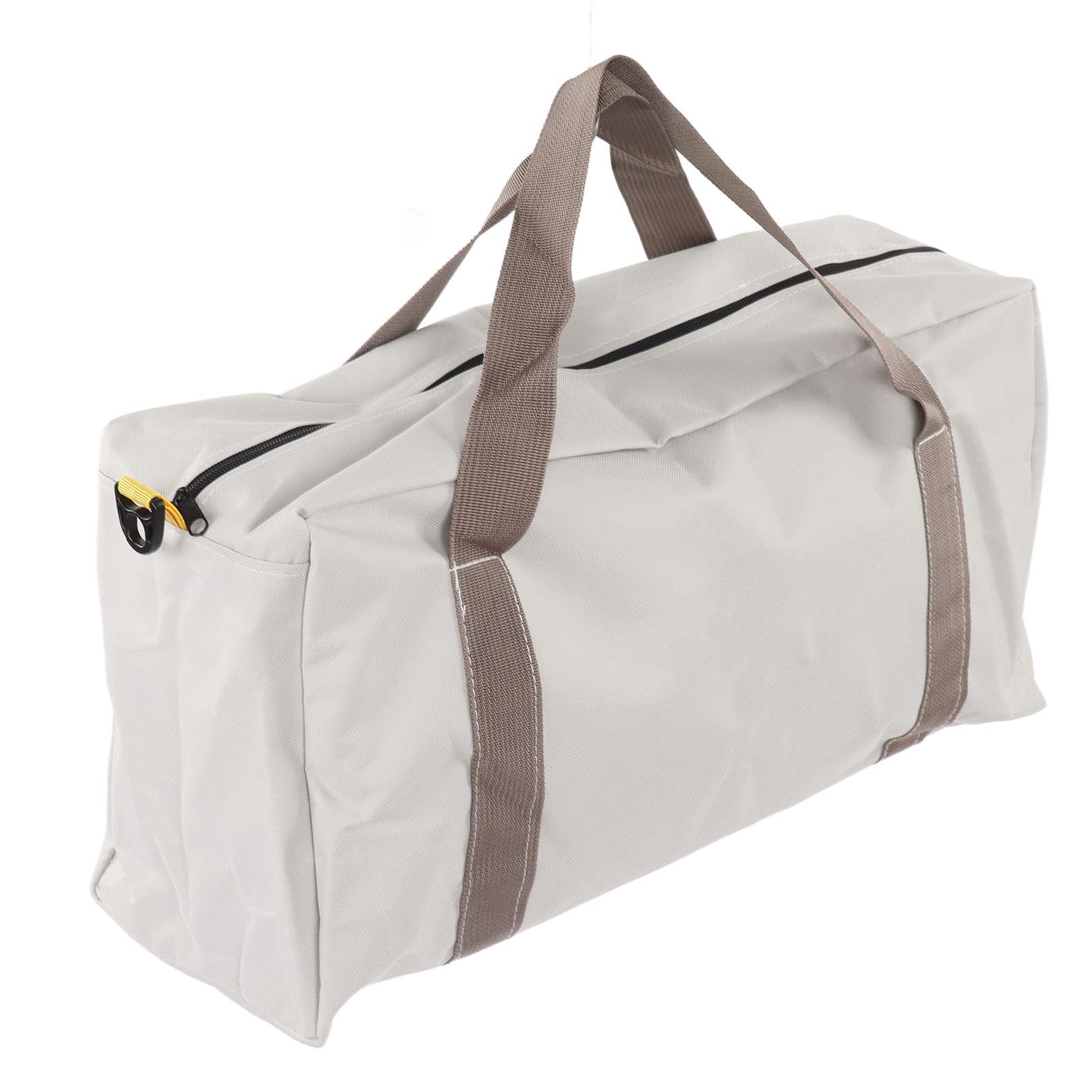 Wide Mouth Tool Bag with Large Capacity, Wear Resistant Canvas, Portable and Universal for Electricians, Plumbers, Mechanics (20in)