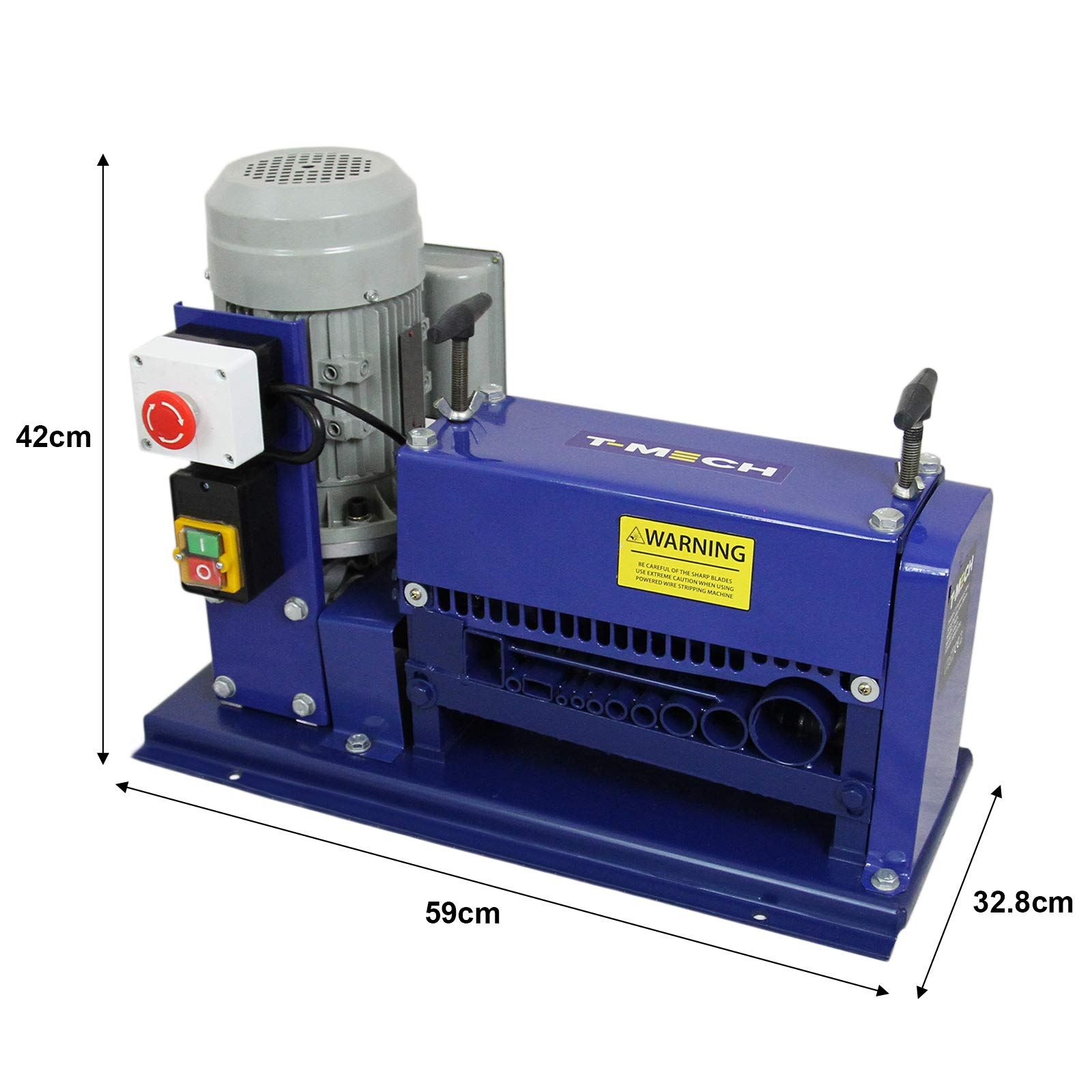 Automatische Kabelschälmaschine Abisoliermaschine Kabelabisoliermaschine Kabel Schneidzange Drahtschneidemaschine Kabelisolierer elektrisch | 380W/0.5 PS | 38 mm 4