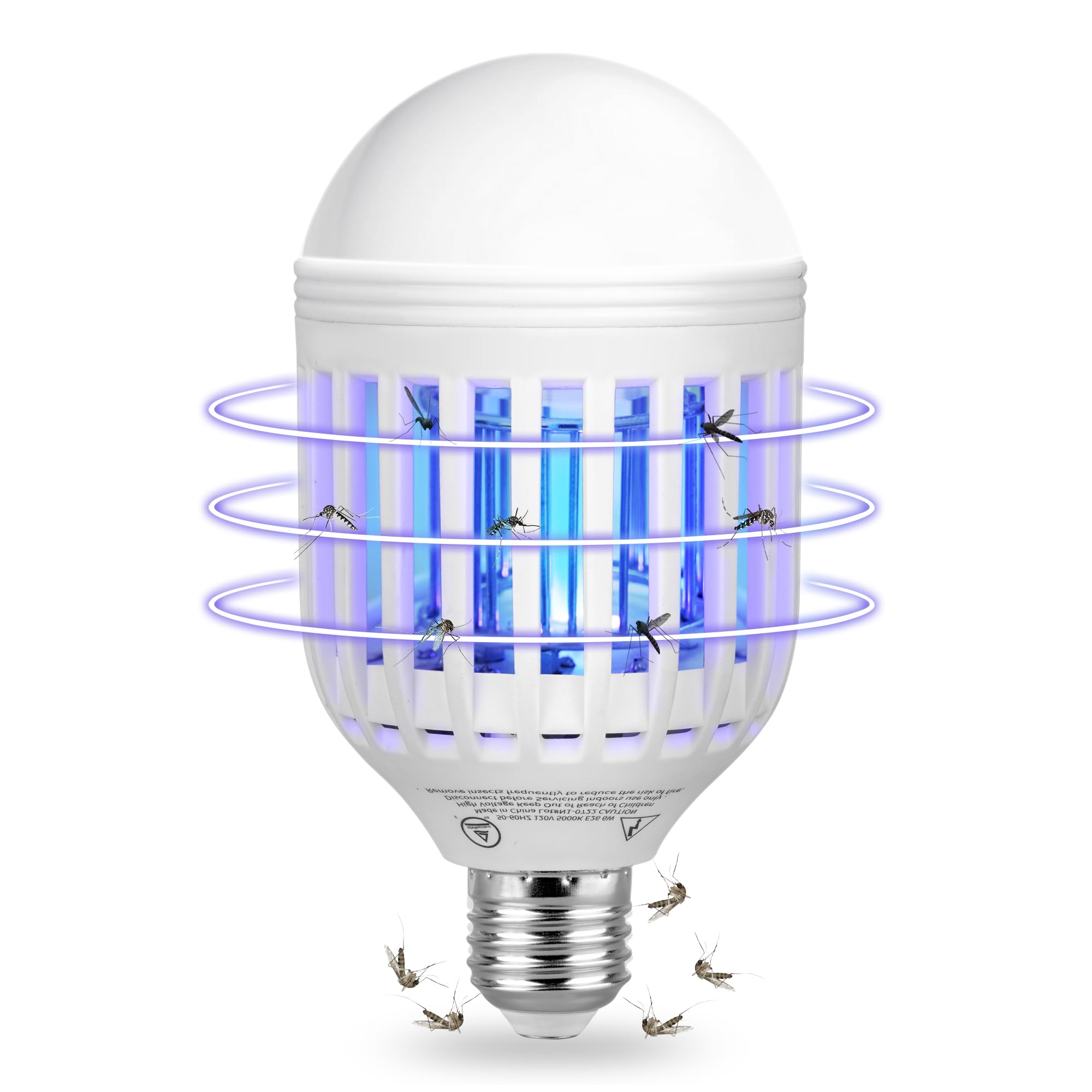 Photo 1 of BANPESTT Bug Zapper Light Bulb 2-in-1 Indoor Mosquito Zapper Gnat Trap- Electric Fly Insect Killer&Bug Catcher for Home Backyard Patio