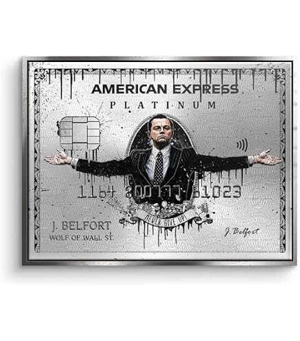 AMERICANEXPRESS ガラスオブジェ Amazon.com: Royal American Express V2 Silver Amex Wall Street