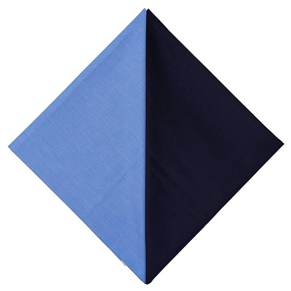 Uniform Sarees Mens Cotton Unstitched Shirt 2.5 m and 1.3 m Pant Fabric Combo Set (Blue, Free Size)