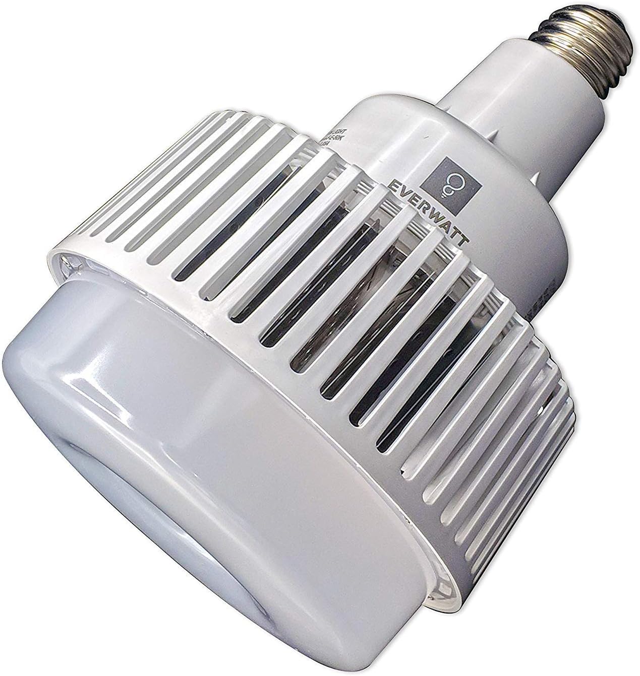 80W LED High-Efficiency High Bay Bulb, E39 Screw-in Mogul Base, Replaces 150W-250W, 5000K, 10000 Lumens, for Daylight Shop Lamp for Warehouses, Garages, Barns, Ceiling …