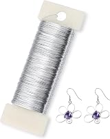 Mozeat Lens 50m Silver Jewellery Wire 0.35mm Iron Craft Wire view 1