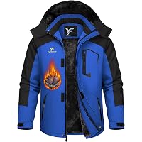 Amazon.com: Jsslaik Men's Thermal Waterproof Windproof Jacket