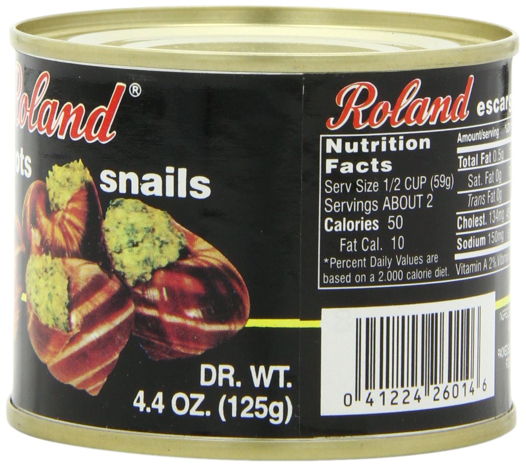 canned escargot shelf life