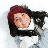 DRESHOW 6 Pieces Women Warm Knitted Headband Winter Ear Warmer Crochet Head view 7