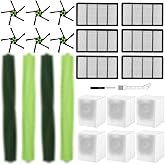 Asrhine 22 Pcs S9 Replacement Parts for iRobot Roomba S9 (9150) S9+ S9 Plus (9550) S Series Vacuum Cleaner, 2 Sets of Roller 