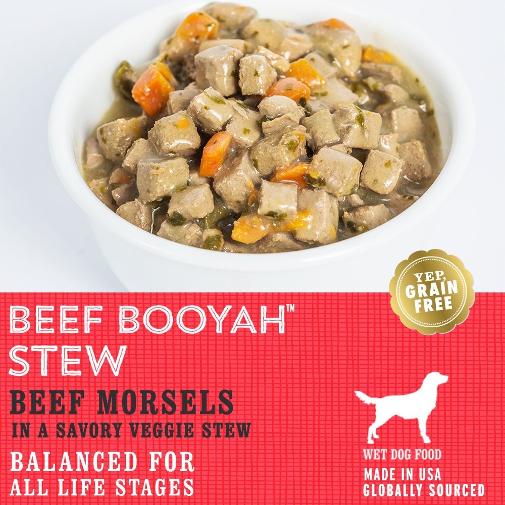 “I and love and you” Beef Booyah Stew Grain Free Canned Dog Food, 13 oz