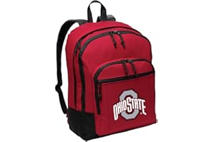 Broad Bay Ohio State University Backpack MEDIUM CLASSIC Style With Laptop Sleeve