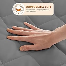 Valthie Heated Mattress Pad King Size,Dual Control