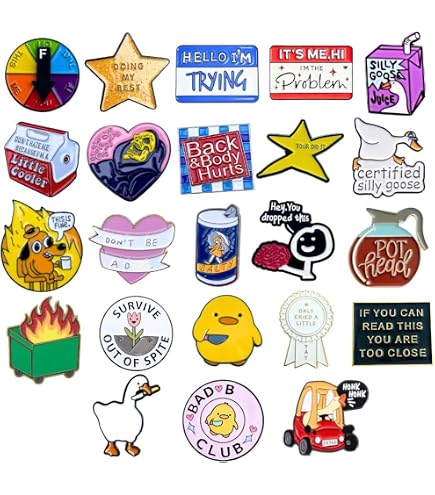 Broches De Libro De Dibujos Animados - Pack De 4 Piezas, Aleación, Diseño Divertido, Para Mochilas, Chaquetas Y Sombreros