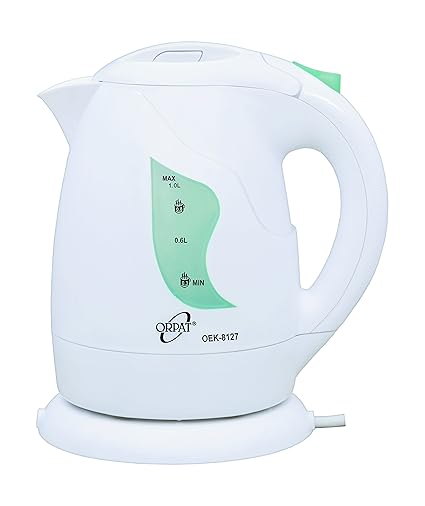 Orpat OEK-8127 1-Litre Cordless Kettle (Green)