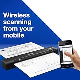 Epson Workforce ES-60W Wireless Portable A4 Scanner Li-ion Battery 4s/page view 3