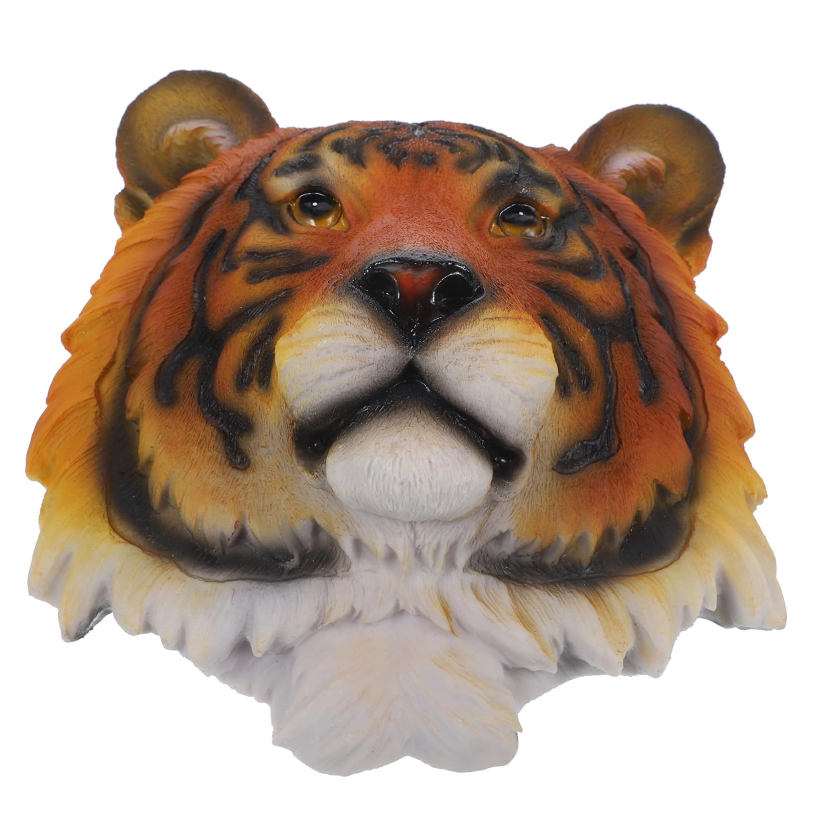 BESPORTBLE Home Accessories Tiger Head Wall Decorations Wall Statue Bust Wall Sculptures Animal Head Wall Art Vintage Decor