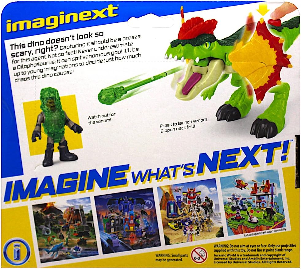imaginext dilophosaurus
