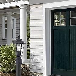 WISBEAM Outdoor Post Light, Pole Lantern, E26 Base