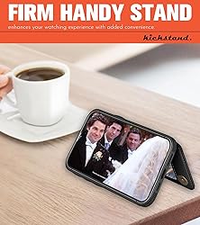 LOHASIC Wallet Case for iPhone 16 Pro Max, 5 Card