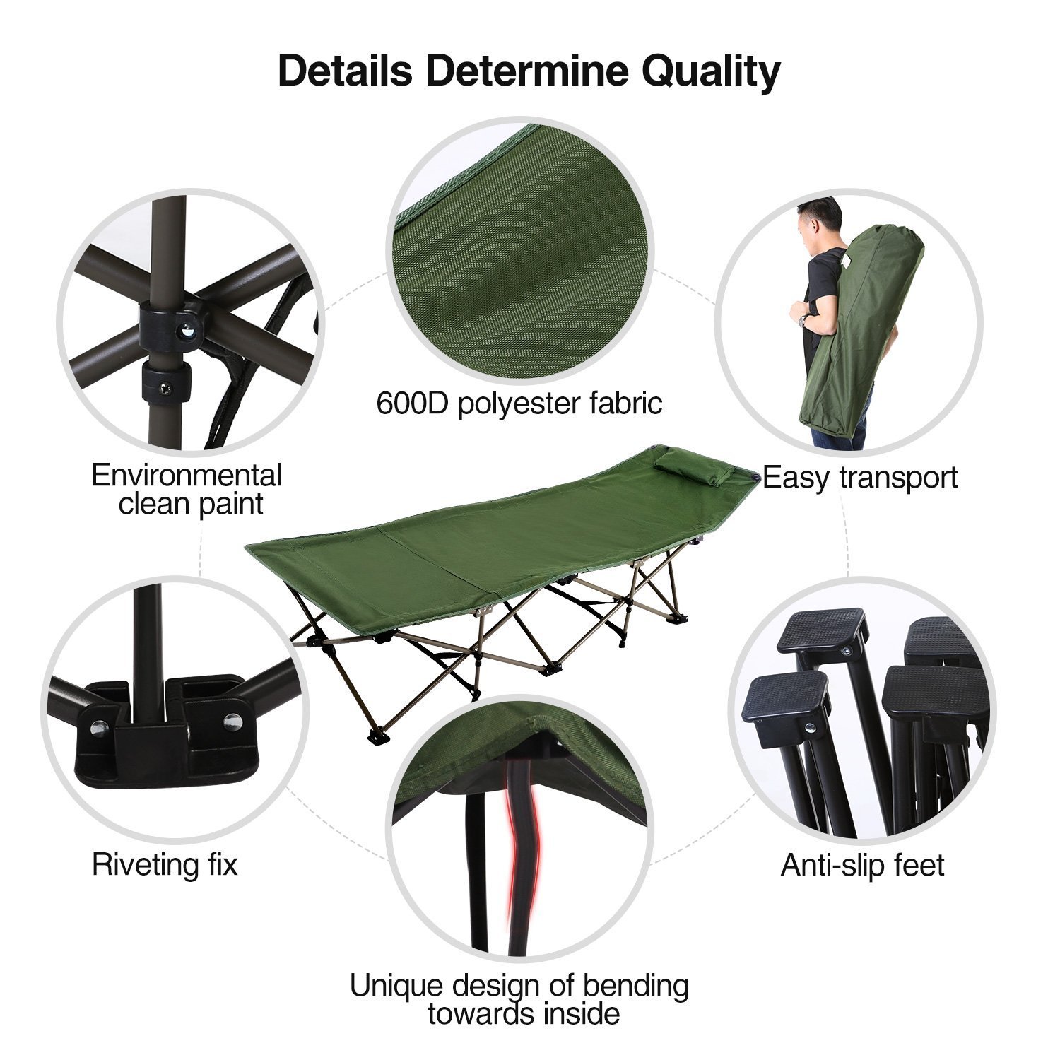wide camping cot