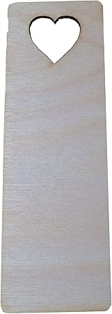Wooden Bookmark Plain Unpainted Bookmarks Decoupage Craft